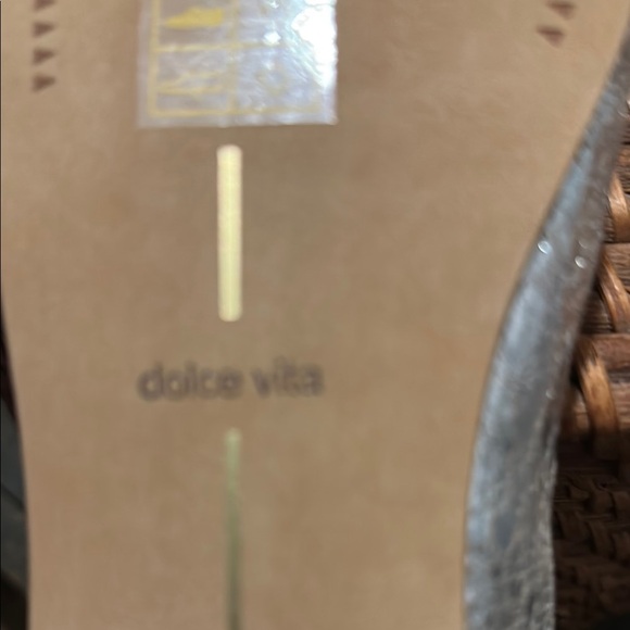 Shimmering Silver Loafers with Rounded Toe - Picture 3 of 9